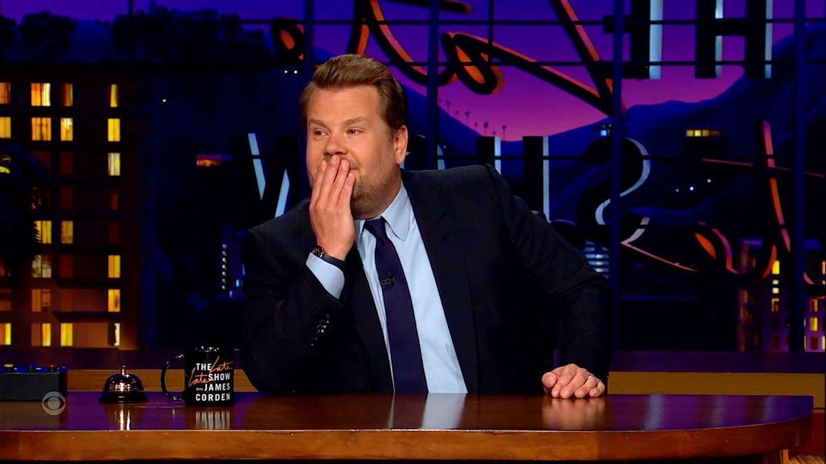 James Corden gets emotional while addressing leaving ‘The Late Late Show’