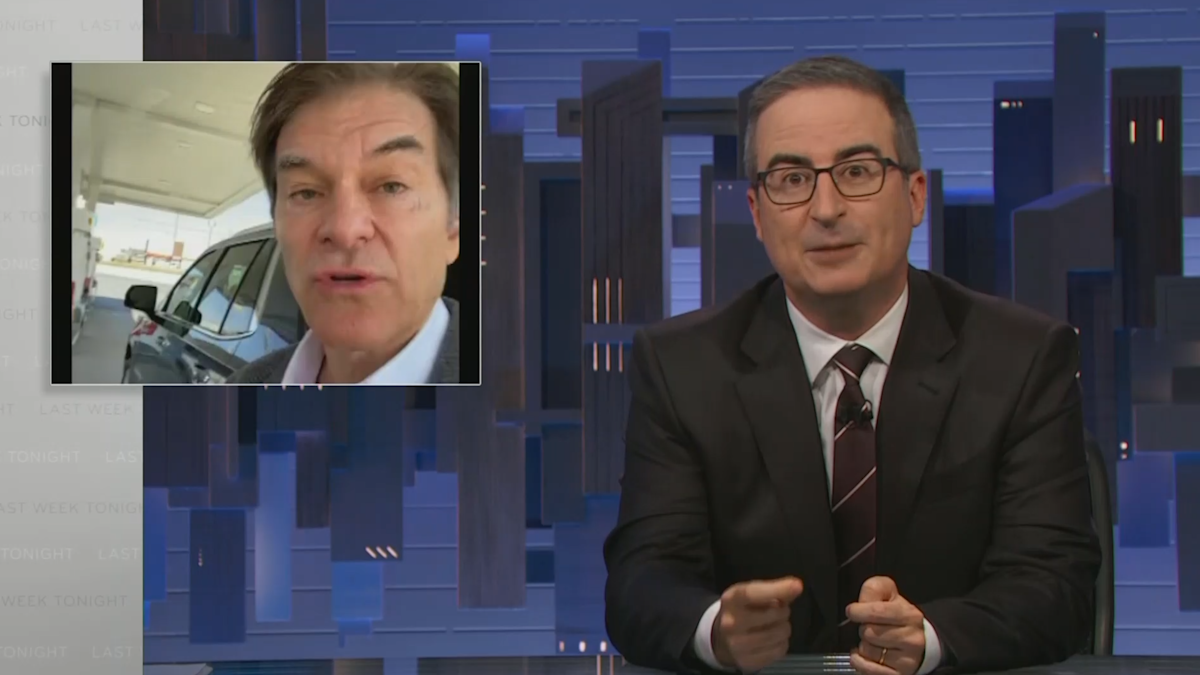 John Oliver rips Dr. Oz’s ‘sh*t show’ senate campaign: ‘Hard to pick a low point’