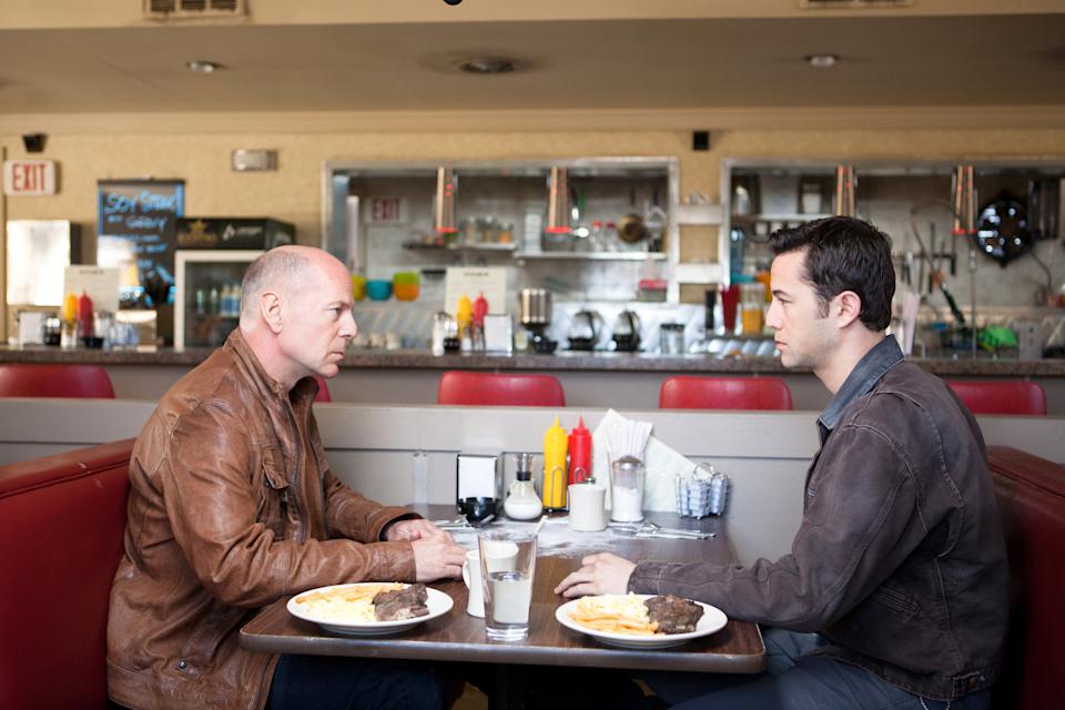 Joseph Gordon-Levitt describes how Bruce Willis paid him ‘the highest compliment’ while they made ‘Looper’