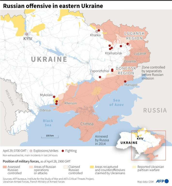 Kharkiv shelled as US slams Putin’s ‘depravity’