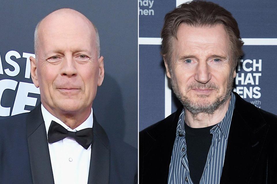 Liam Neeson Says He Thinks of Bruce Willis ‘Every Day’ After Willis’ Aphasia Diagnosis