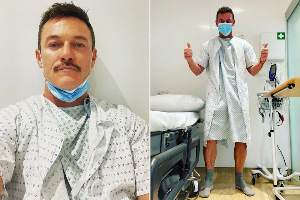 Luke Evans Hospitalized with ‘Nothing Serious,’ Jokes He ‘Mainly Came for the Gowns’