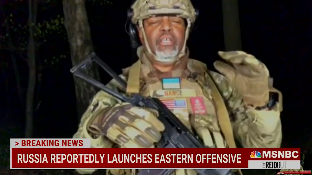 Malcolm Nance leaves MSNBC to join foreign legion fighting in Ukraine: ‘I’m done talking’