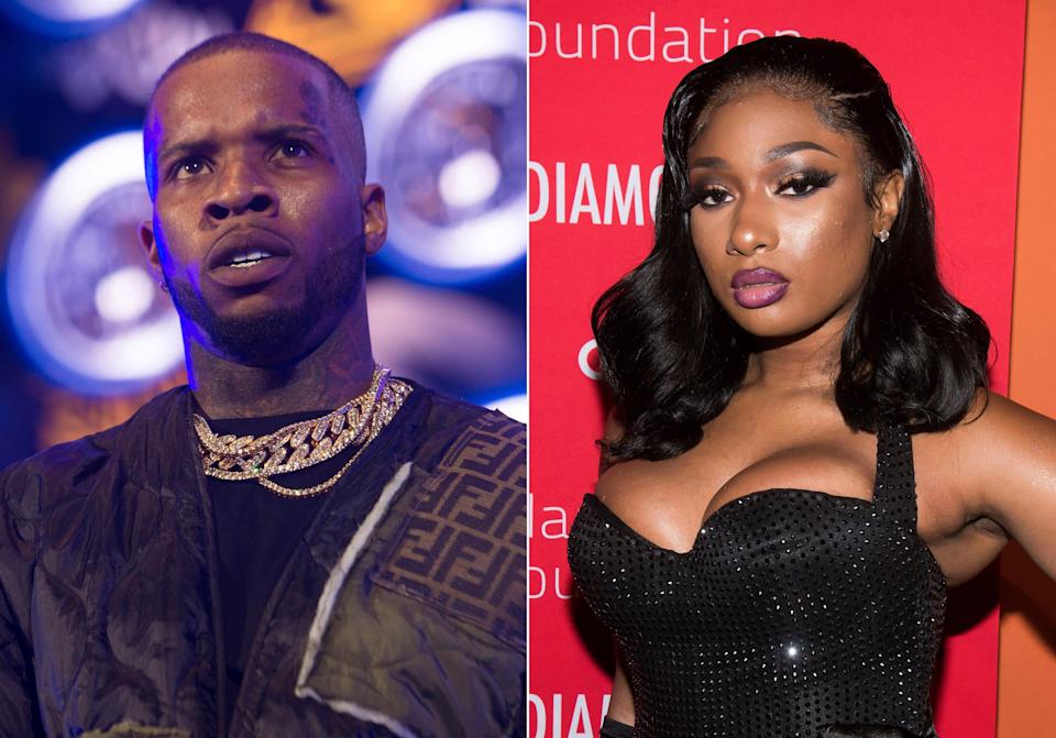 Megan Thee Stallion gives tearful first TV interview about Tory Lanez shooting allegations