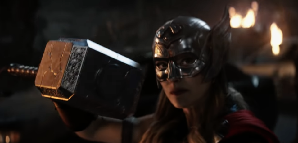 Natalie Portman’s biceps are the breakout stars of the first ‘Thor: Love and Thunder’ trailer: ‘She’s worthy’