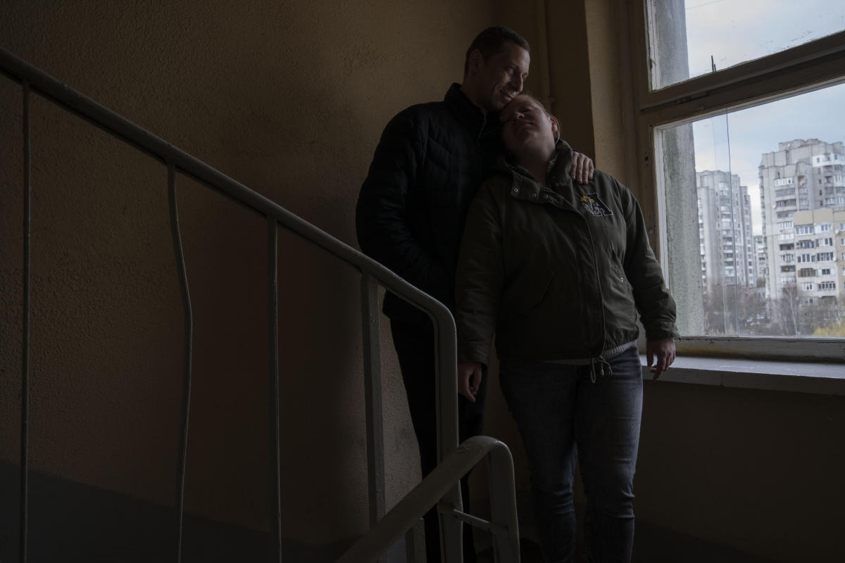 ‘Not my life’: An apartment block reflects the new Ukraine