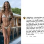 Paulina Porizkova, 57, bites back at troll for saying she’s too old to post bikini photos