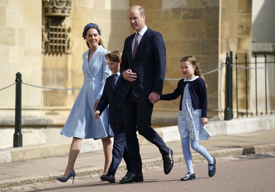 Prince George and Princess Charlotte Make Their Royal Easter Debut with Kate and Prince William