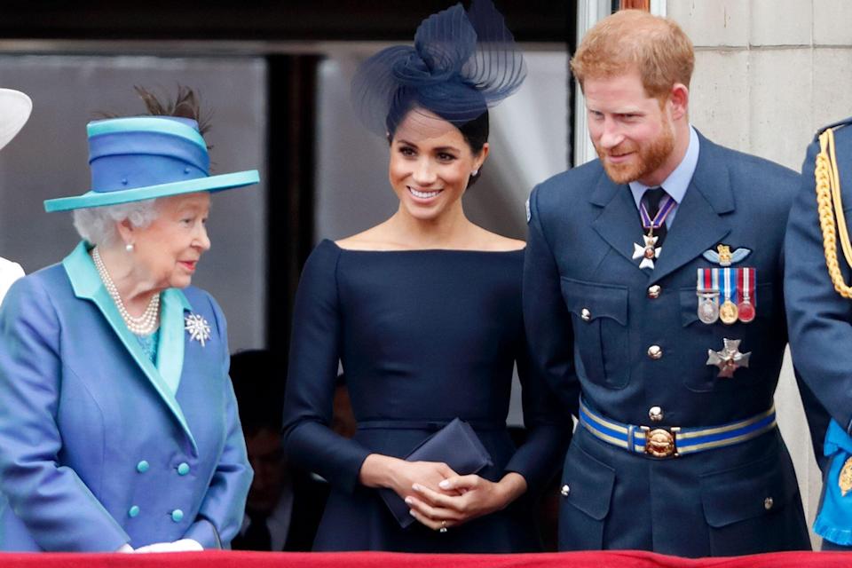 Prince Harry and Meghan Markle Visit Queen Elizabeth in the U.K. for First Joint Visit Since Moving to U.S.