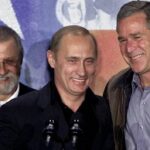 Putin once spoke with George W. Bush at a rural Texas high school and answered questions about human rights