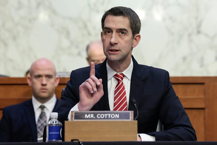 Republican Sen. Tom Cotton got five-figure campaign contributions from a donor profiting off Russia’s war on Ukraine