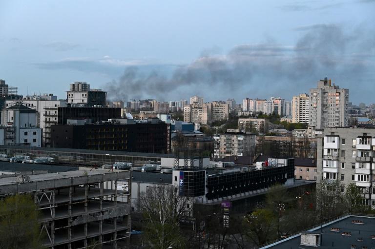 Russia strikes Kyiv during UN chief’s visit as Moscow presses offensive