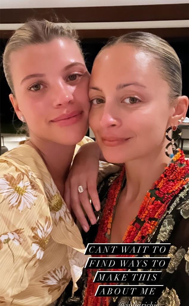 See Nicole Richie React to Sister Sofia Richie’s Engagement