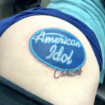 Tatt’s crazy! ‘American Idol’ contestant’s top 20 success inspires huge butt tattoo