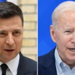 Zelensky praises Biden after he says Putin committing genocide