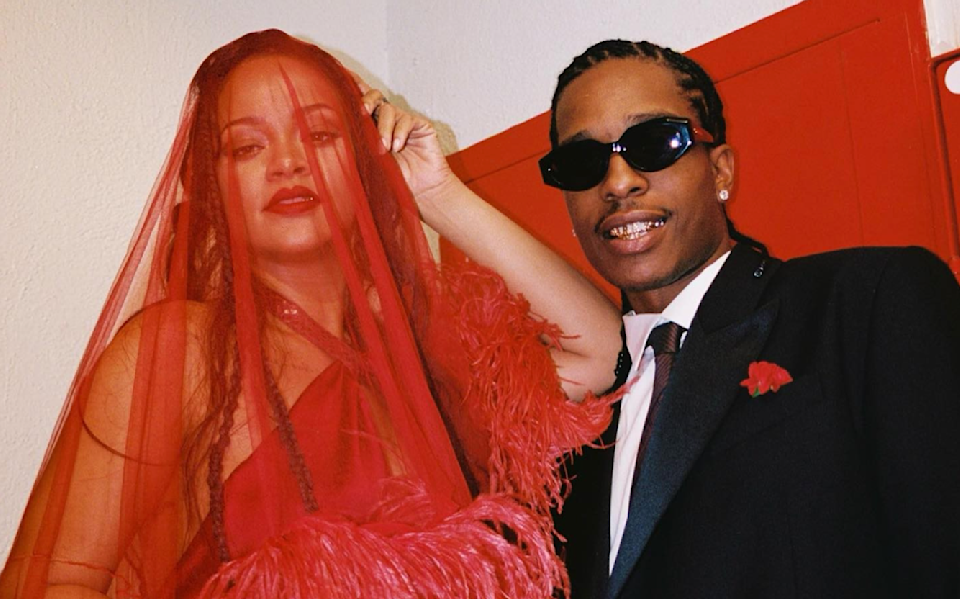 A$AP Rocky seemingly shades Chris Brown in new song featuring Rihanna in the music video