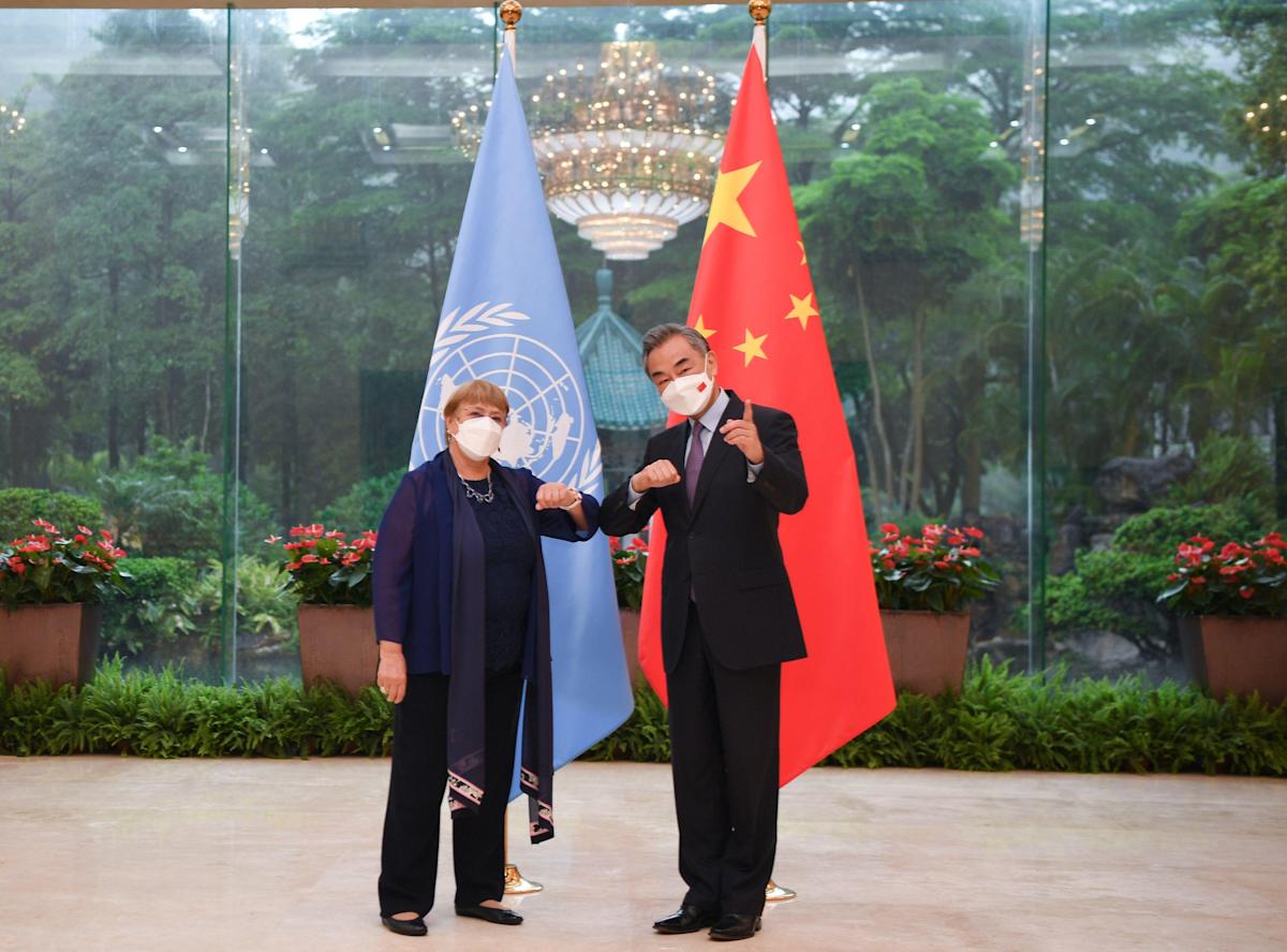 Activists Say UN Rights Chief’s China Trip Whitewashed Abuse