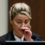 Amber Heard says Johnny Depp can’t look at her because he’s ‘guilty’: ‘I survived that man and I’m here’