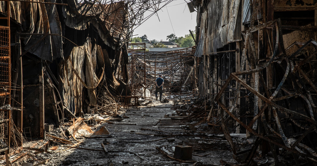 Around Kharkiv, Ukrainians Emerge to Find Lives in Ruin