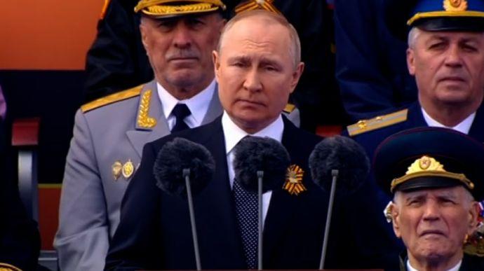 At Victory Day parade in Russia, Putin calls war the only possible solution, doesnt announce mobilisation