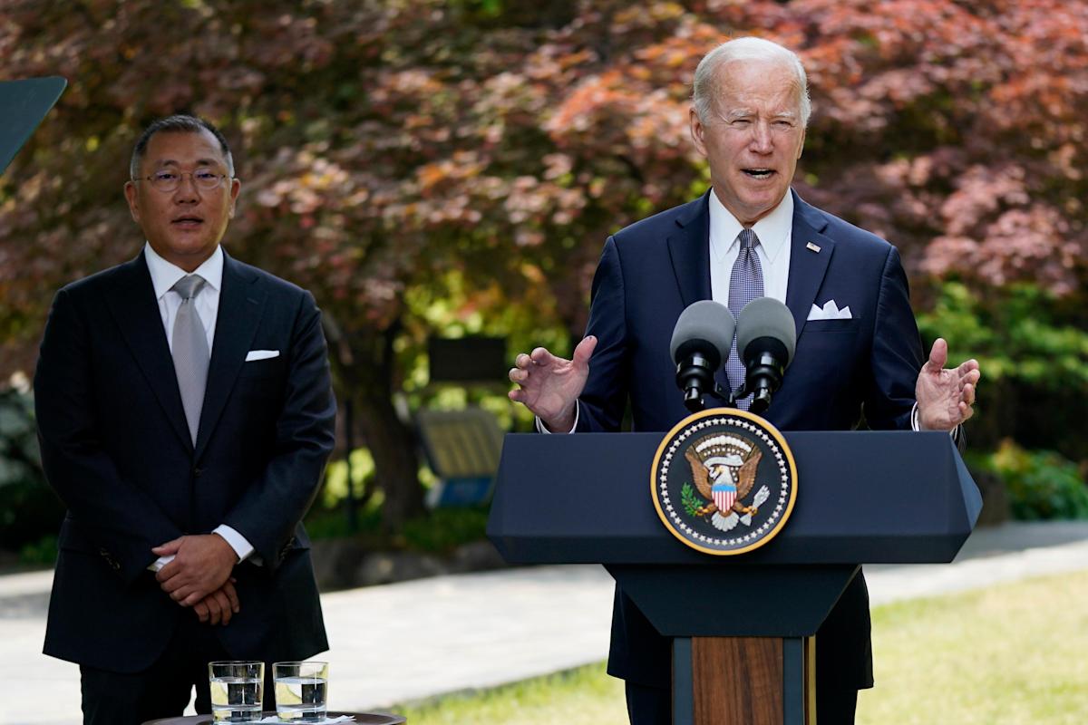 Biden highlights Hyundai announcement of B US investment