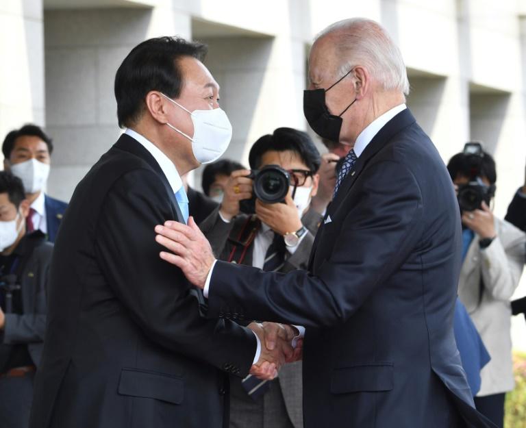 Biden says ‘hi’ to North Korea’s Kim, despite weapons test fears