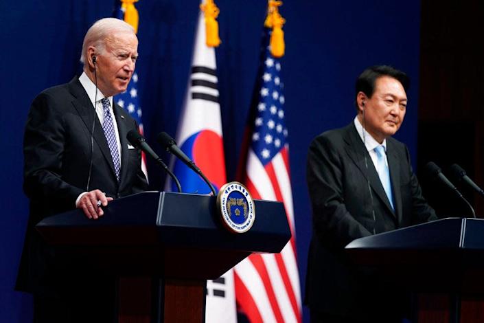 Biden says meeting with Kim Jong Un is dependent on whether the North Korean leader is ‘sincere’ and ‘serious’