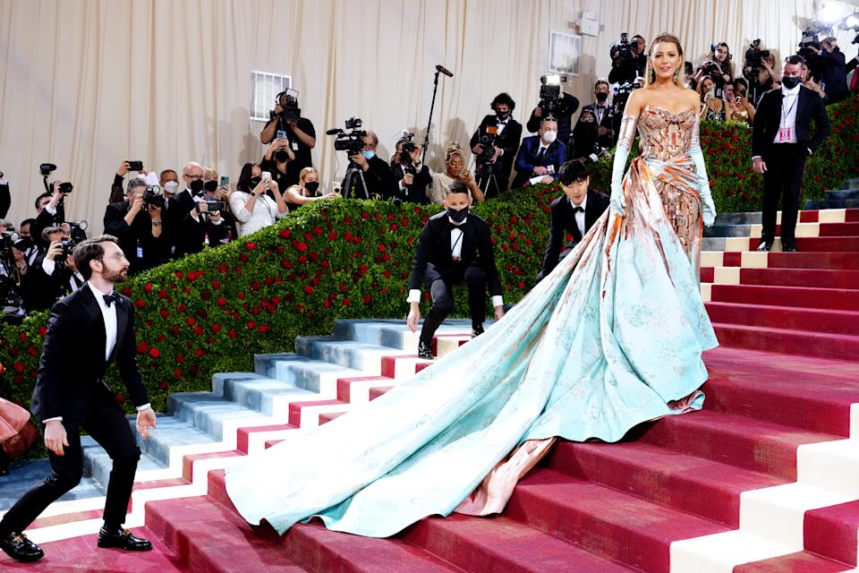 Blake Lively’s 2022 Met Gala dress is a stunning optical illusion