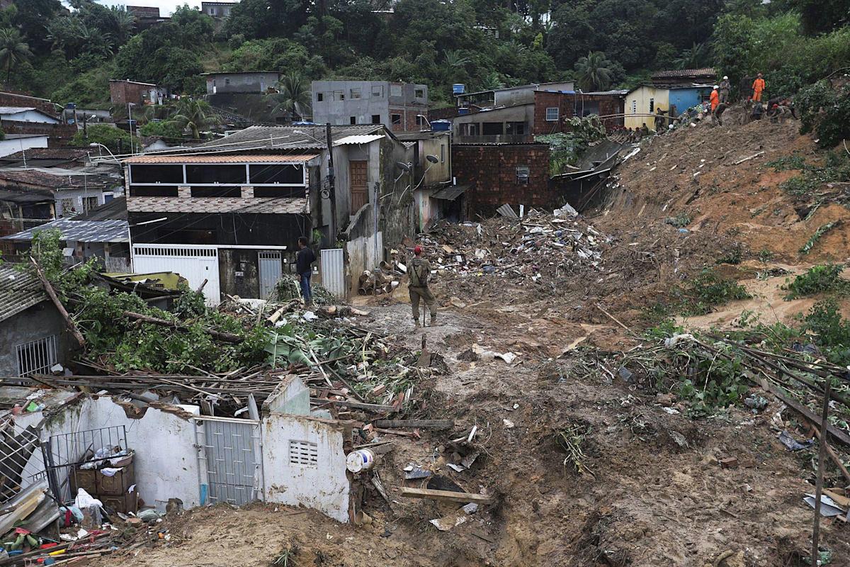 Bolsonaro Visits Brazil Region Hit by Deadly Rains as Popularity Falls