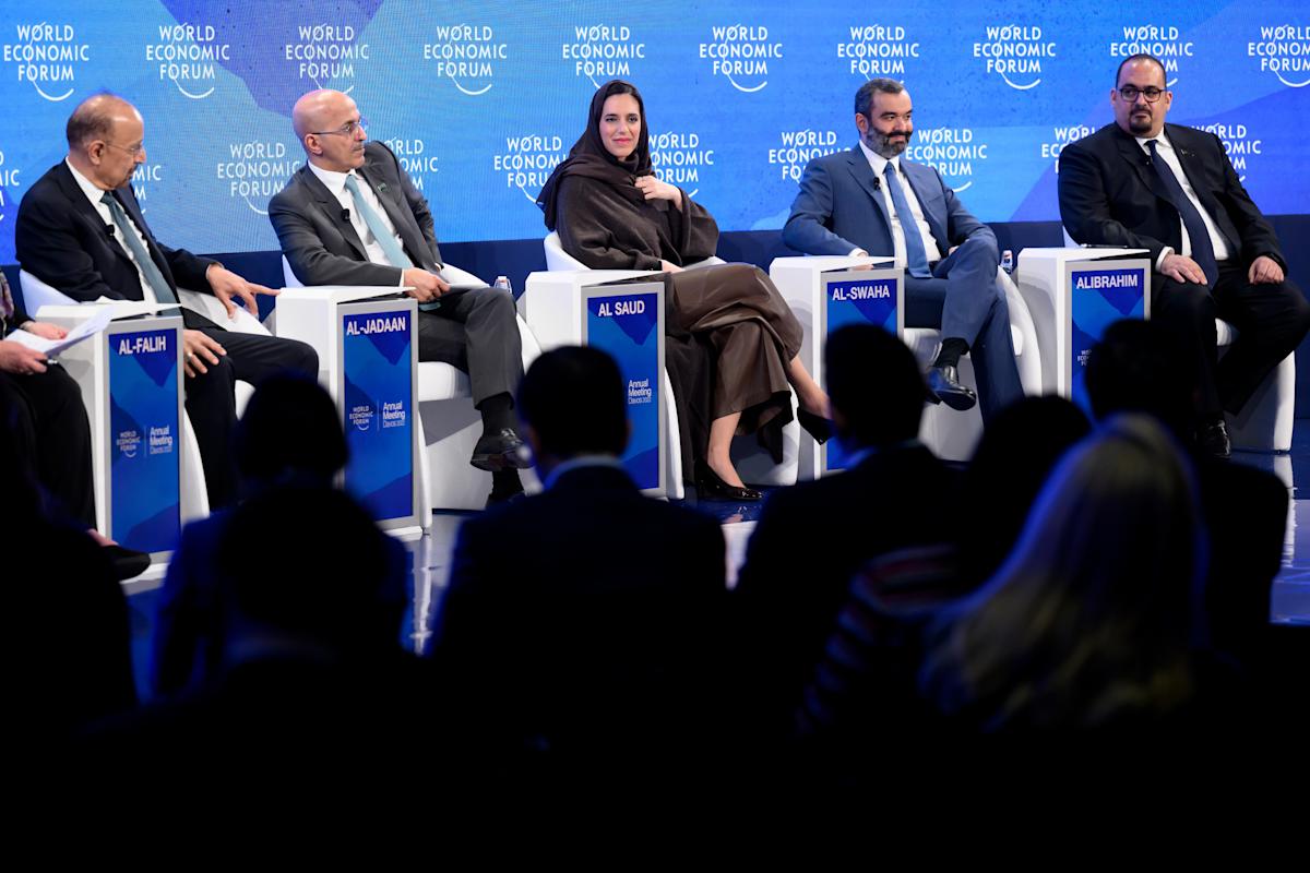 Davos updates | Saudi official touts oil, emissions goals