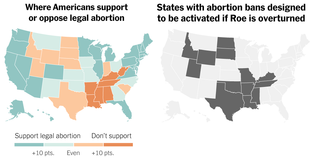 Do Americans Support Abortion Rights? Depends on the State.