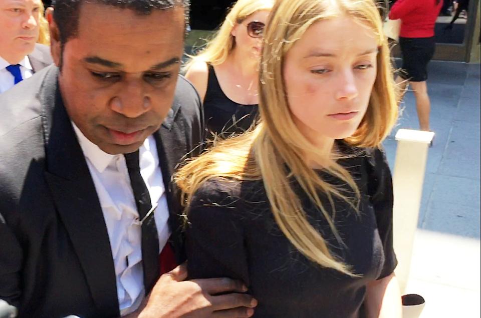 Ex-TMZ employee claims Amber Heard staged photo-op of alleged Johnny Depp bruise in 2016