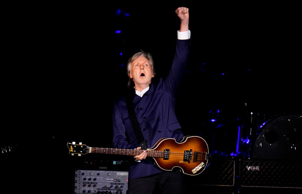 Getting back and getting better: Paul McCartney is in reflective, celebratory mood at first stadium show in three years