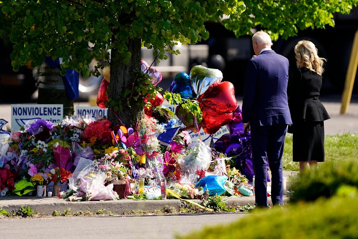 In Buffalo, Biden condemns racism, mourns new victims