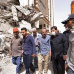 Iran disperses crowd angry over building collapse killing 29