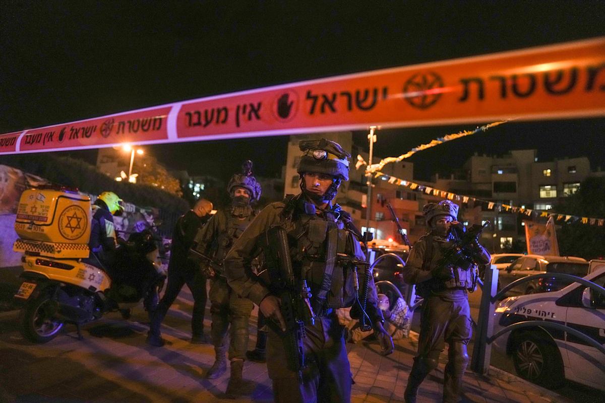 Israeli medics say 3 killed in stabbing attack near Tel Aviv