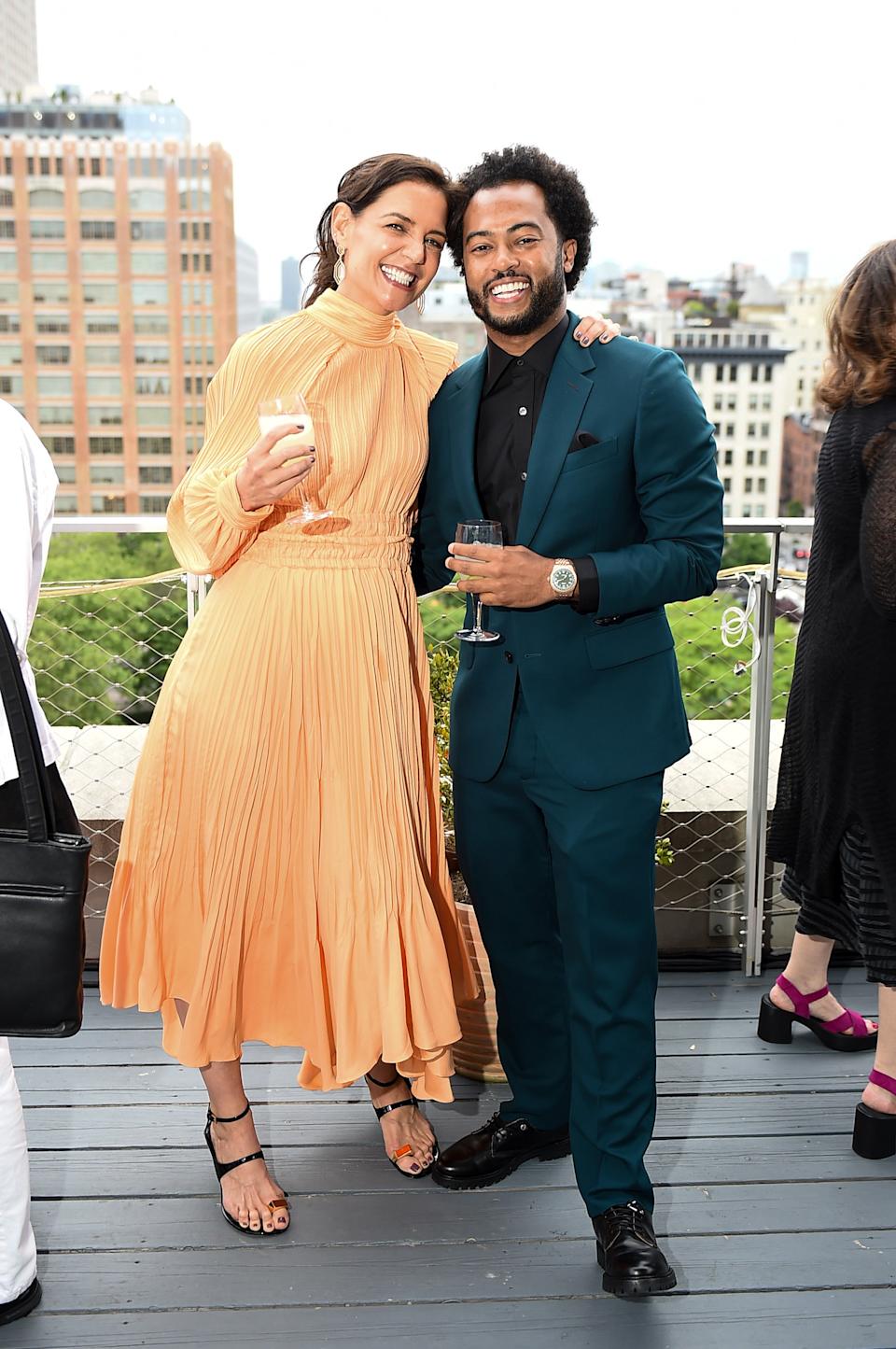 Katie Holmes and Boyfriend Bobby Wooten III Make Their Red-Carpet Debut