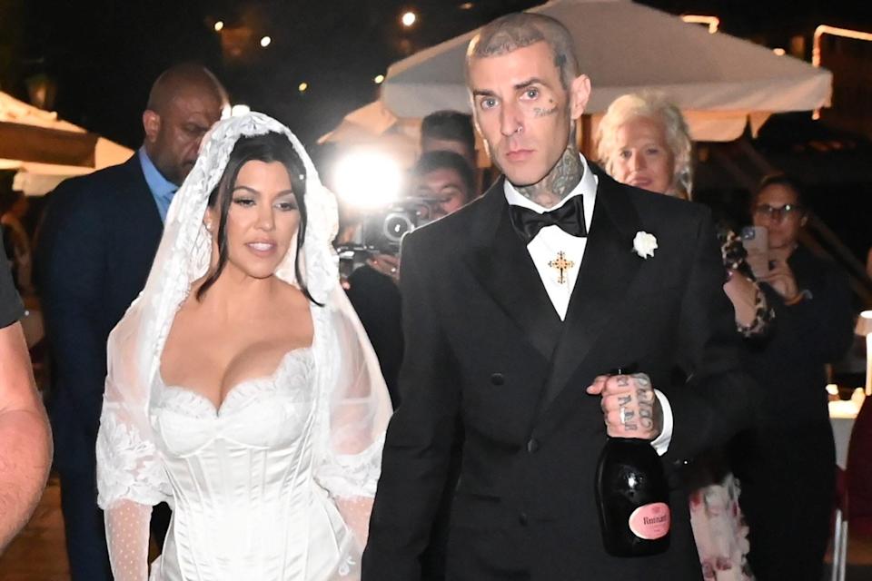 Kourtney Kardashian Celebrates 2 Weeks Since Getting Marriage License with Travis Barker: ‘Just Married’