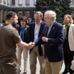 McConnell, GOP senators meet Zelenskyy in surprise Kyiv stop