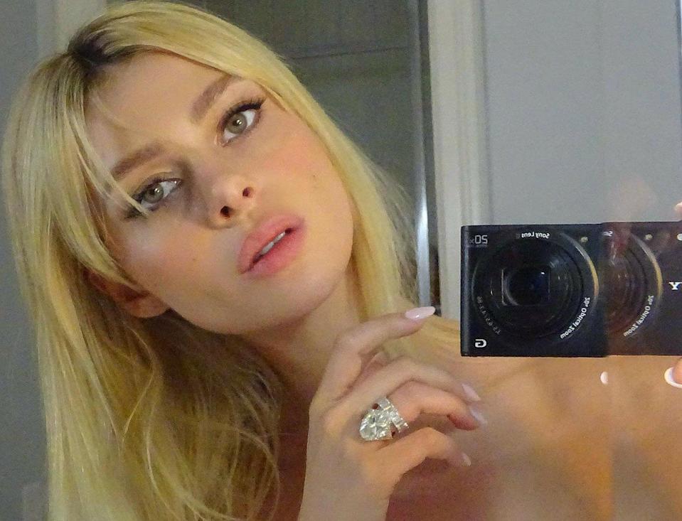 Nicola Peltz Shares Close-Up of Her Dazzling Diamond Wedding Band and Upgraded Engagement Ring