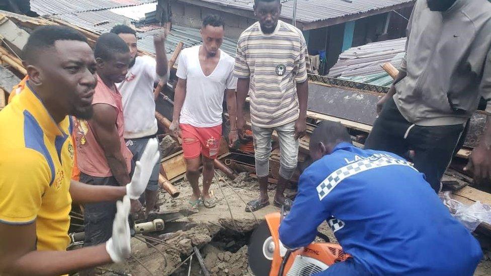 Nigeria: Four die in Lagos Island building collapse