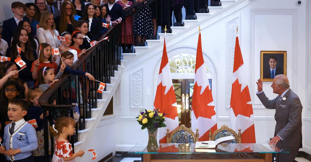 Prince Charles and Camilla Visit Canada