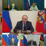 Putin convenes online Security Council with Gerasimov and claims cyber war against Russia