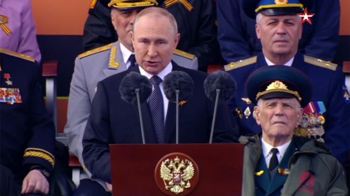 Putin said that his army in Ukraine is fighting on its own land