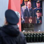 Putin seeks to justify Ukraine war in Victory Day speech