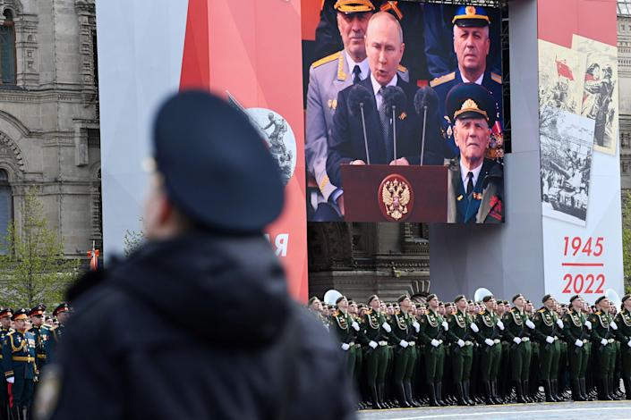 Putin seeks to justify Ukraine war in Victory Day speech