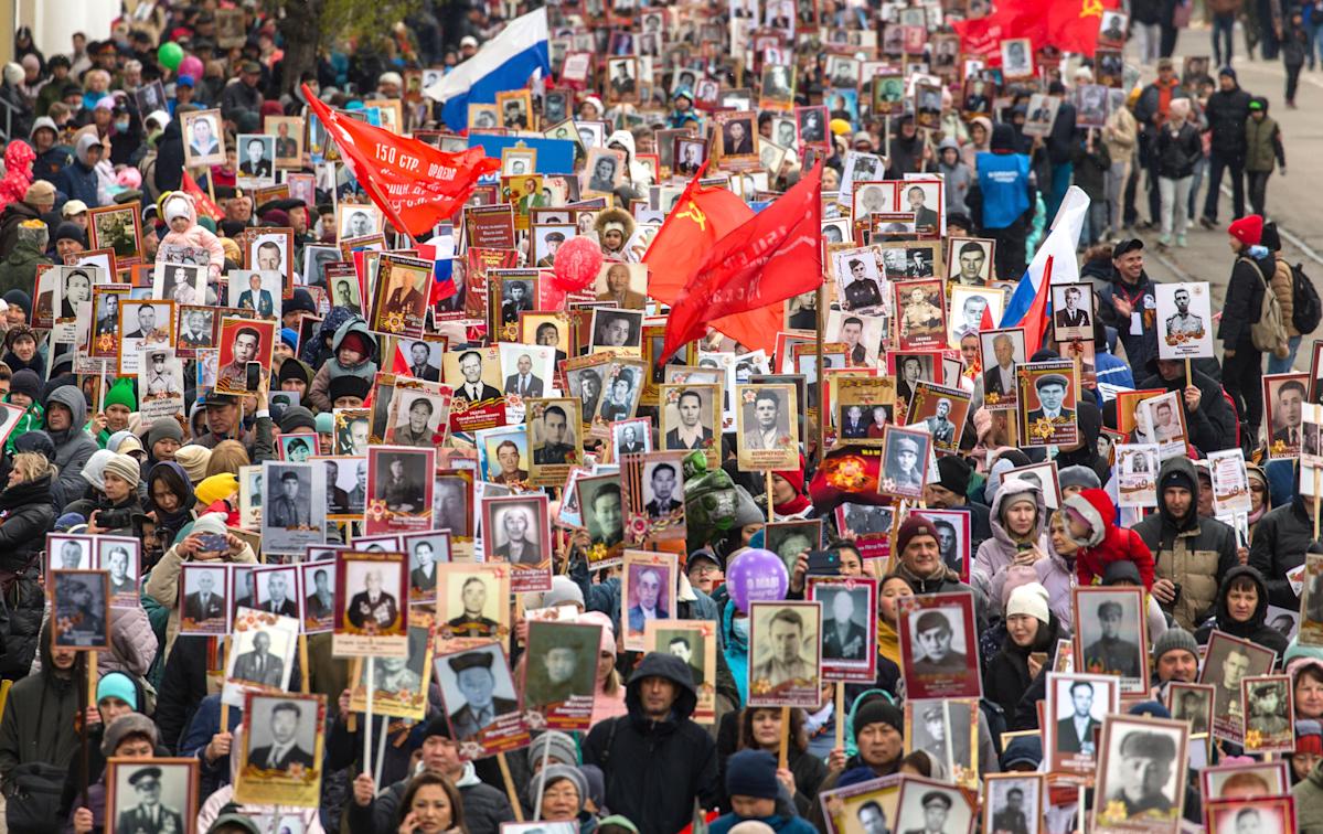 Russia marks WWII victory shadowed by Ukraine