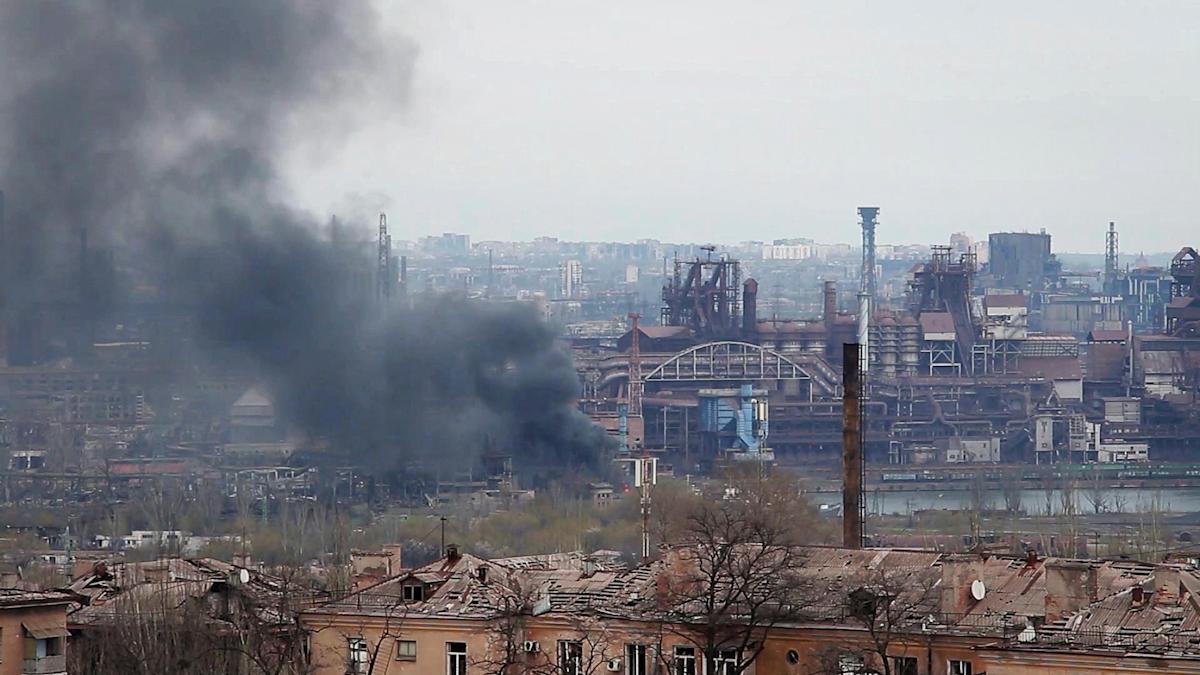 Russia storms Mariupol plant as some evacuees reach safety