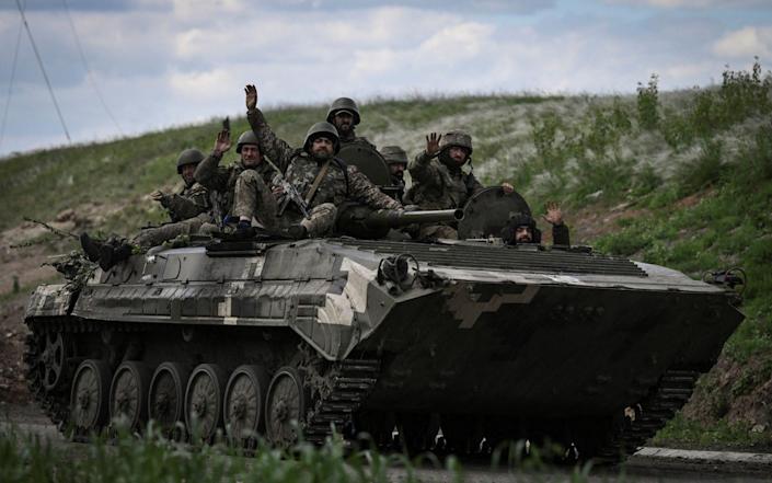 Russia-Ukraine latest news: Putin 25km from encircling elite Ukrainian unit in major Donbas victory