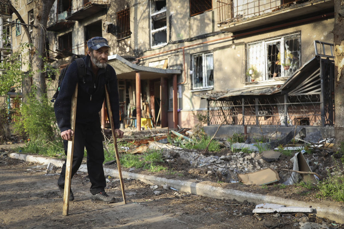 Some women and children evacuated from Mariupol